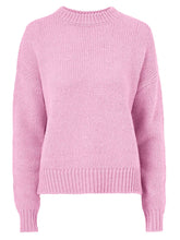 Load image into Gallery viewer, Ladies Ellos Pink Petronella Wool Blend Ribbed Knit Jumper
