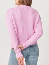 Load image into Gallery viewer, Ladies Ellos Pink Petronella Wool Blend Ribbed Knit Jumper

