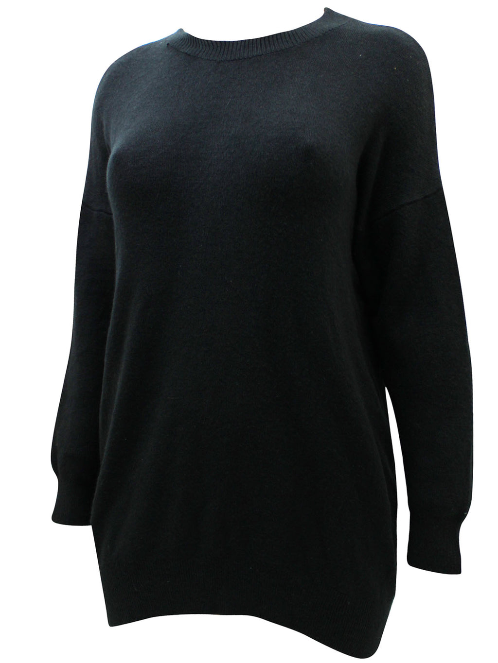 Ladies Soft Knit Crew Neck Flattering Plus Size Jumpers