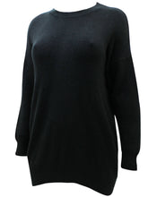 Load image into Gallery viewer, Ladies Soft Knit Crew Neck Flattering Plus Size Jumpers
