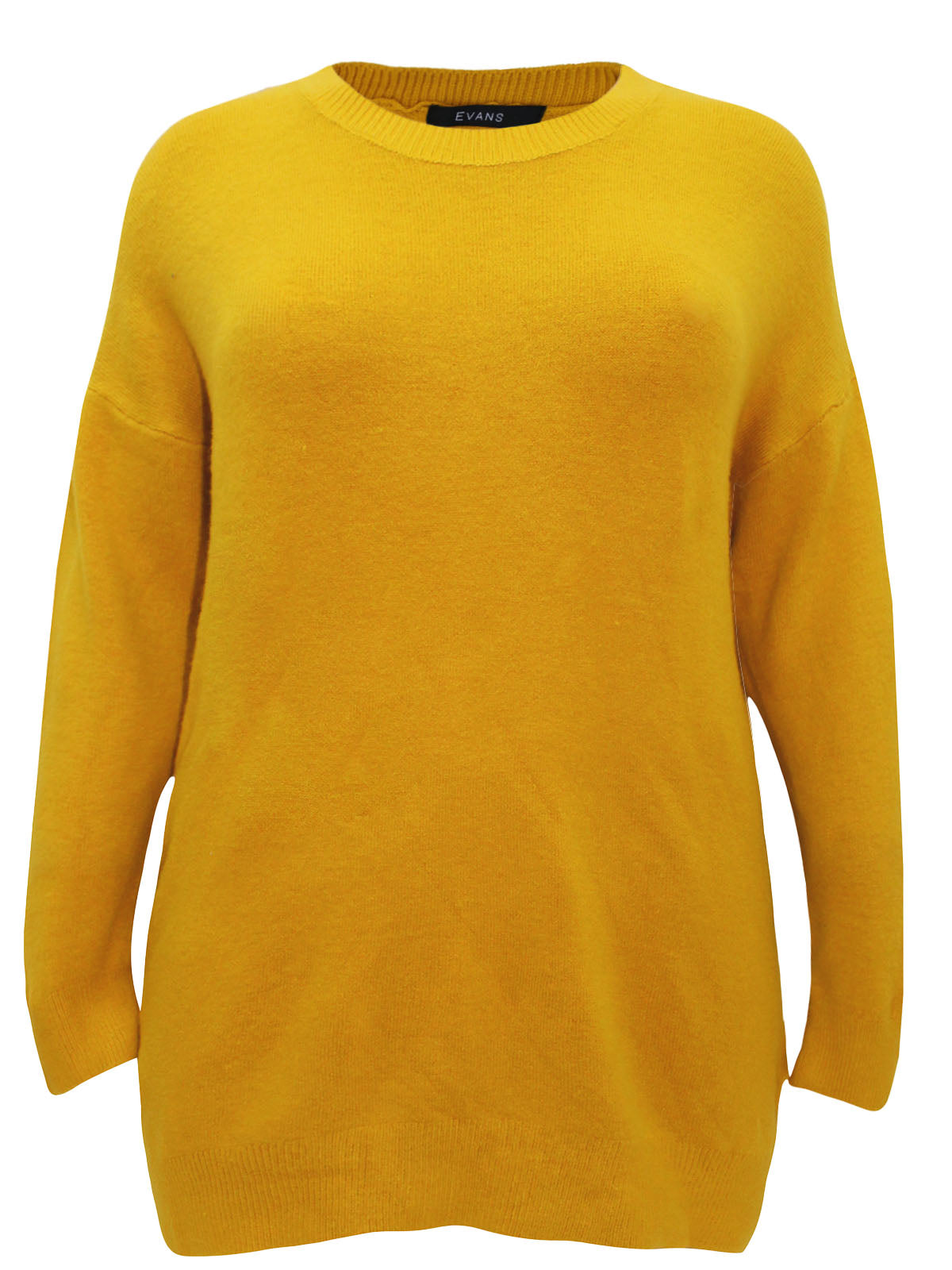 Ladies Soft Knit Crew Neck Flattering Plus Size Jumpers