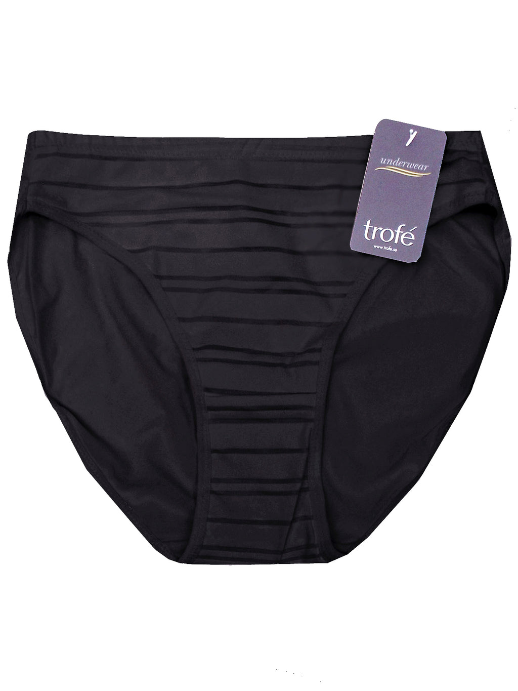 Black Low Rise Bikini Knickers