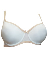 Load image into Gallery viewer, Trofé Champagne &amp; White Contrast Trim Bra
