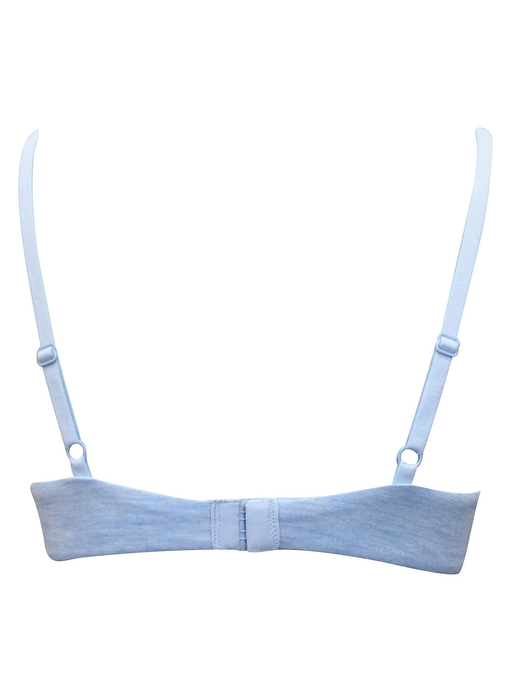 Blue Floral Lace Wired Full Cup Bra
