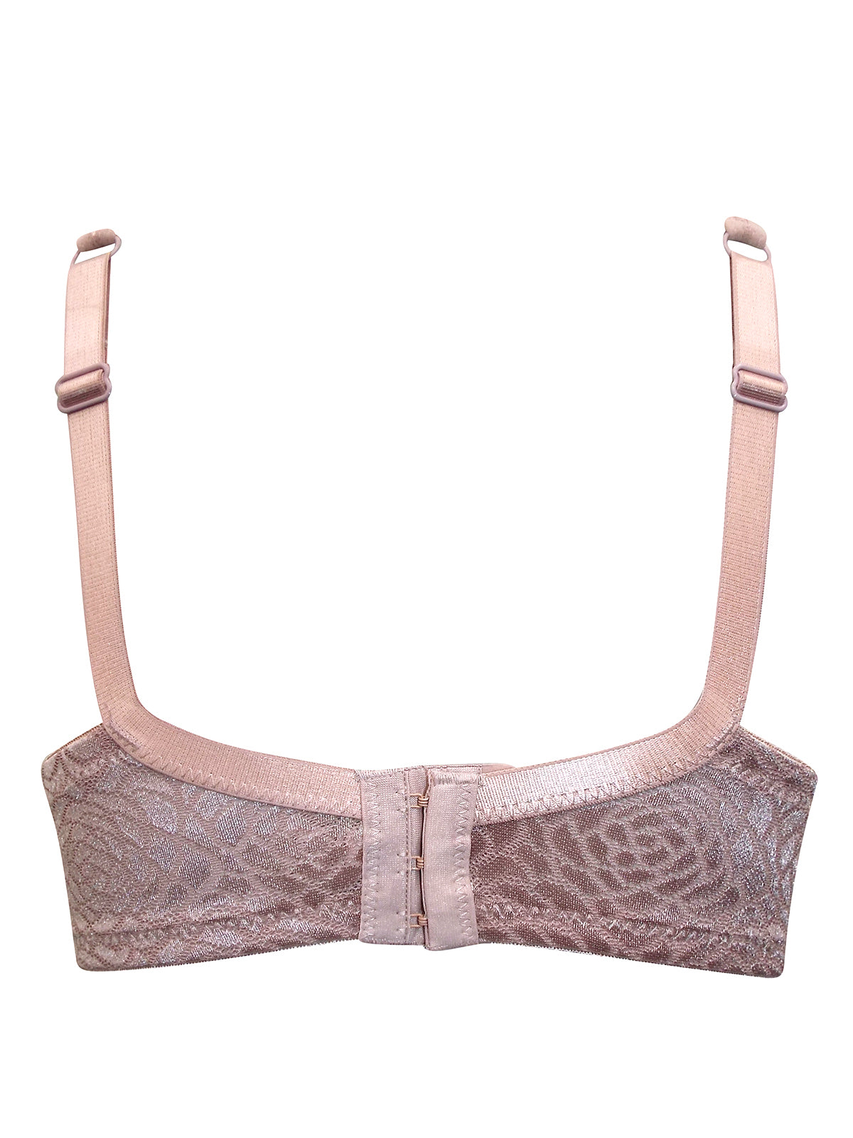 Ladies Trofé Taupe Elegant Jacquard Padded T-Shirt Bra