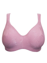 Load image into Gallery viewer, Trofé Pink Ebba Underwired Jacquard Bra
