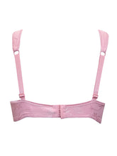 Load image into Gallery viewer, Trofé Pink Ebba Underwired Jacquard Bra
