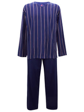Load image into Gallery viewer, Men&#39;s Cito Pure Cotton Striped Pyjamas Set
