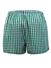 Load image into Gallery viewer, Mens Boxers 3 Pack Pure Cotton Woven Check Brief Shorts
