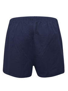 Mens Boxers 3 Pack Pure Cotton Woven Check Brief Shorts