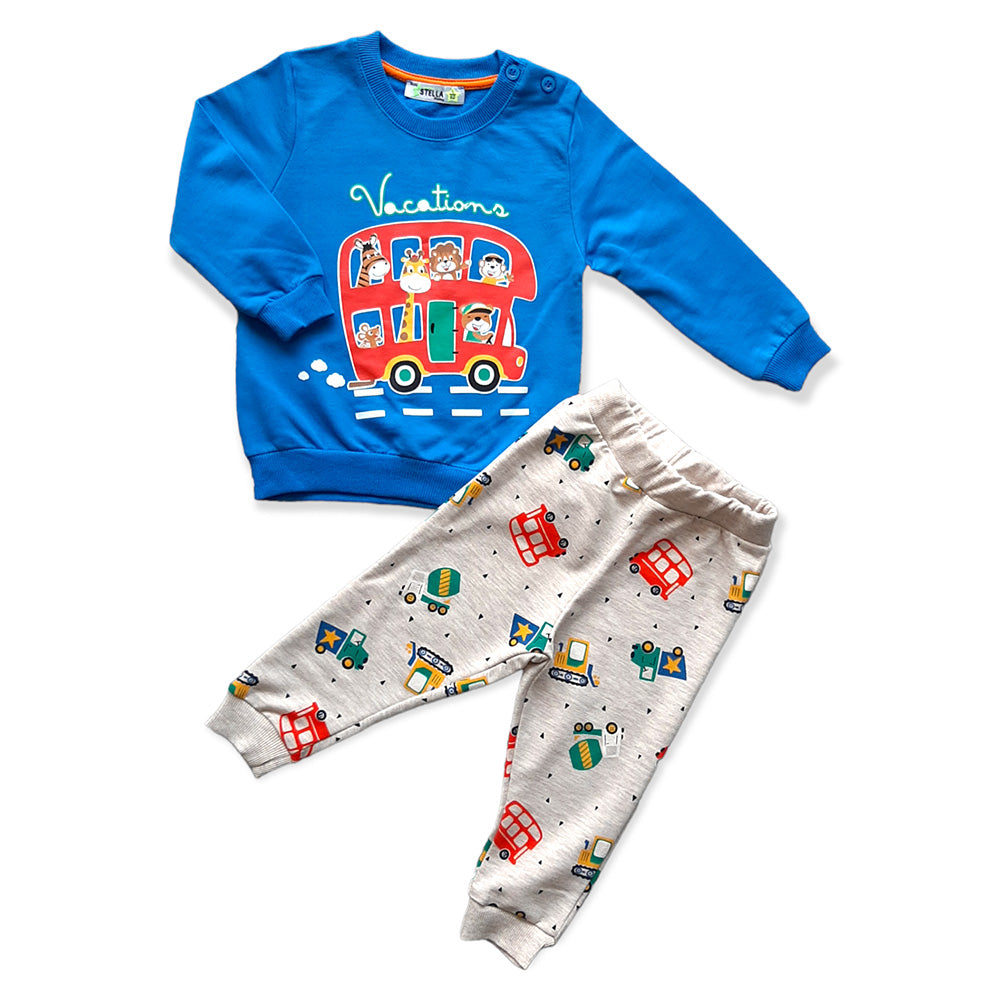 Boys Toddlers Vocation  Sweatshirt Top & Bottom Sets