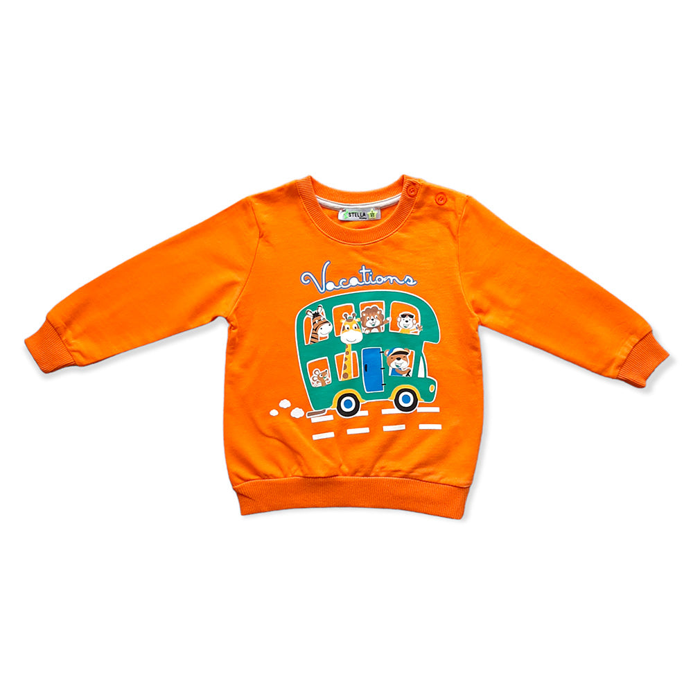 Boys Toddlers Vocation  Sweatshirt Top & Bottom Sets