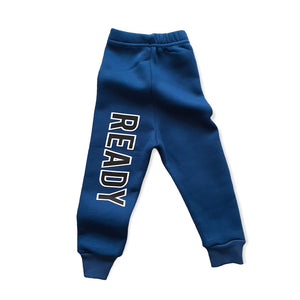 Boys Tracksuits Blue Get Ready Sweatshirt Hoodie Top Plus Jogging Bottoms