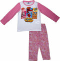 Girls Pink Superwings pyjamas