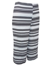 Load image into Gallery viewer, Pull On Stripe Elasticated Waist Culottes
