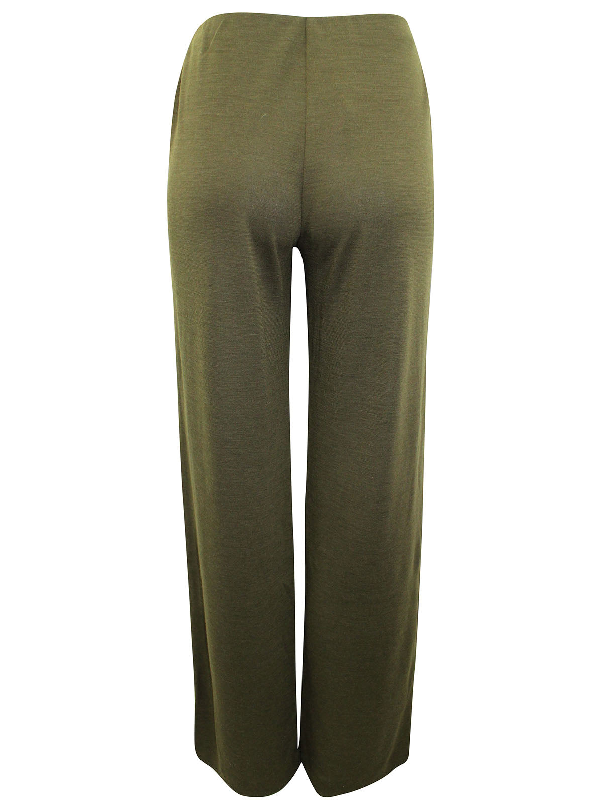 Ladies Lily Ella Olive Wool Blend Trousers