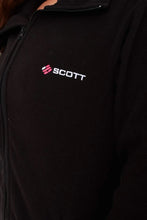Load image into Gallery viewer, Black Scott Full Zip Long Sleeve Soft Fleece Jacket
