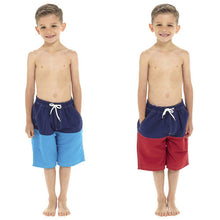 Load image into Gallery viewer, Boys Colour Block Swimming Shorts
