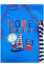 Load image into Gallery viewer, Blue &amp; Red Cone Surfing Safe UV40 Swimming Set
