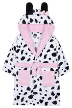 Load image into Gallery viewer, Girls Super Soft Dalmations Hooded Dressing Gowns
