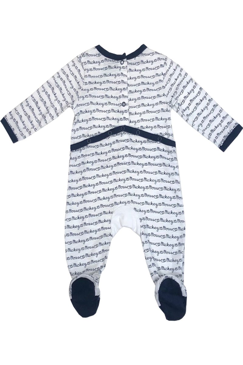 Baby Boys Official Disney Mickey Mouse Sleepsuit