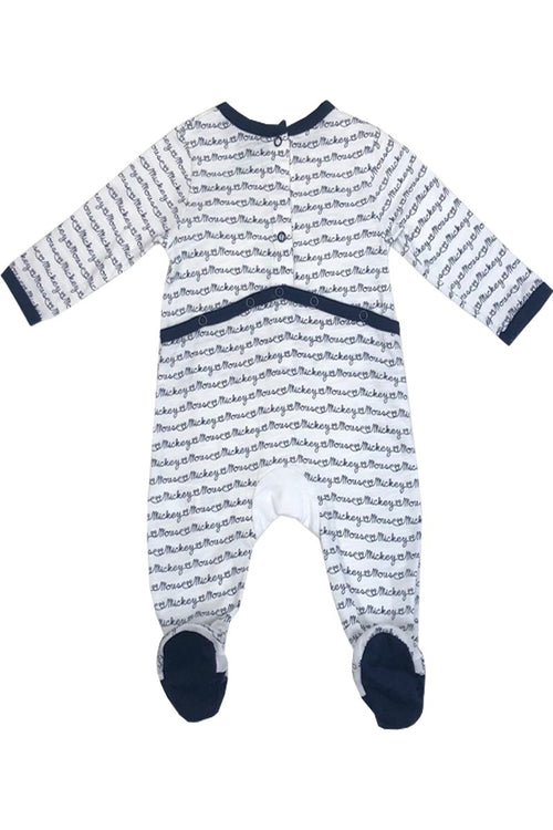 Baby Boys Official Disney Mickey Mouse Sleepsuit
