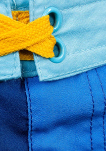 Boys Despicable Me Minion Blue Trim Swimming Shorts