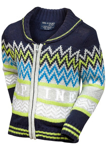 Boys Soul & Glory Alpine Shawl Collar Knitted Cardigan