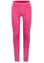 Load image into Gallery viewer, Girls Pink Elasticated Waistband Stretchy Skinny Jeggings
