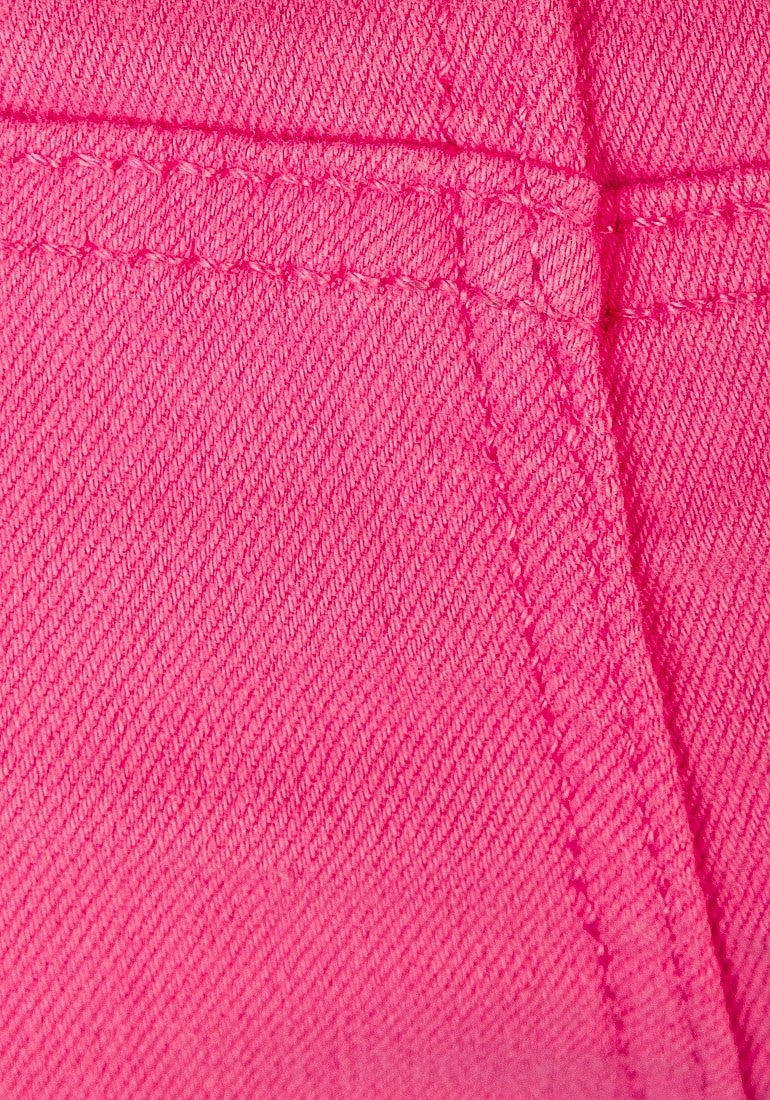 Girls Pink Elasticated Waistband Stretchy Skinny Jeggings