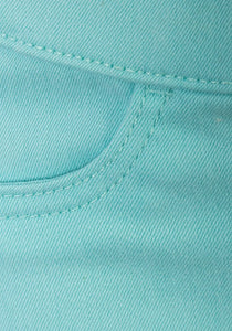 Girls Mint Elasticated Waistband Stretchy Skinny Jeggings