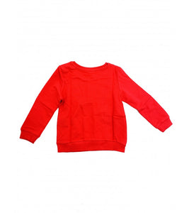 Girls Red Disney Minnie Mouse Bow Print Cotton Top