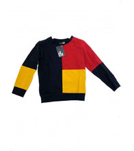 Load image into Gallery viewer, Black Multicolour We Don&#39;t Play Cotton Rich Sweatshirt
