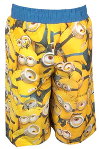 Boys Minion Yellow Multi Trunks Swimwear