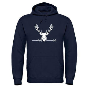 \"Stag ECG\" Hoodie