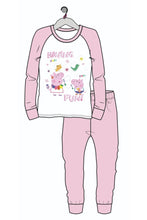 Load image into Gallery viewer, Girls White Official Peppa Pig Pyjamas
