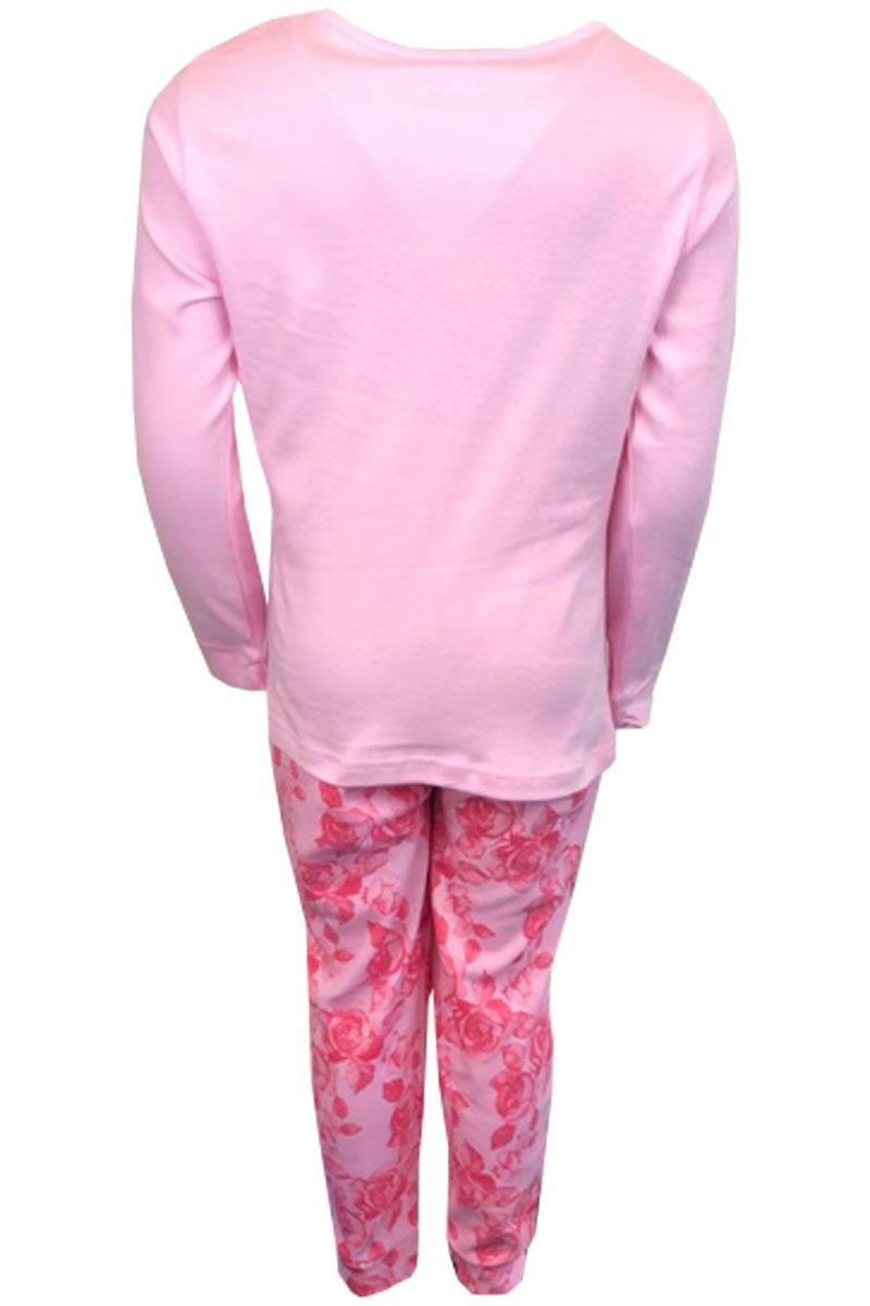 Girls White Pink Floral Paris Boutique Paris Print Boxed Pyjamas