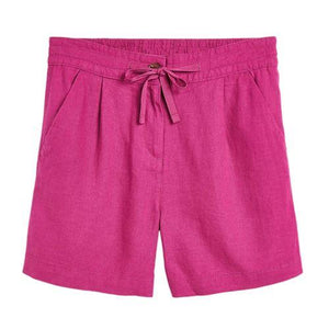 Womens Linen Summer Shorts