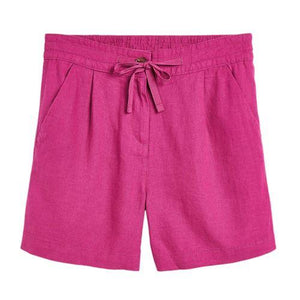 Womens Linen Summer Shorts