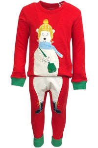 Boys Leigh Tucker Penguin Polar Bear Top & Bottom Pyjamas