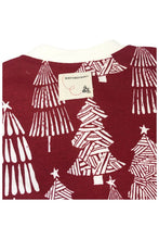 Load image into Gallery viewer, Baby Unisex Red Xmas Tree Cotton Christmas Sleepsuits
