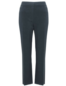Charcoal Front Straight Leg Active Wear Trouser