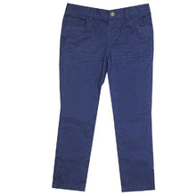 Load image into Gallery viewer, Navy Blue Denim Crinkle Front Adjustable Waist Jeans
