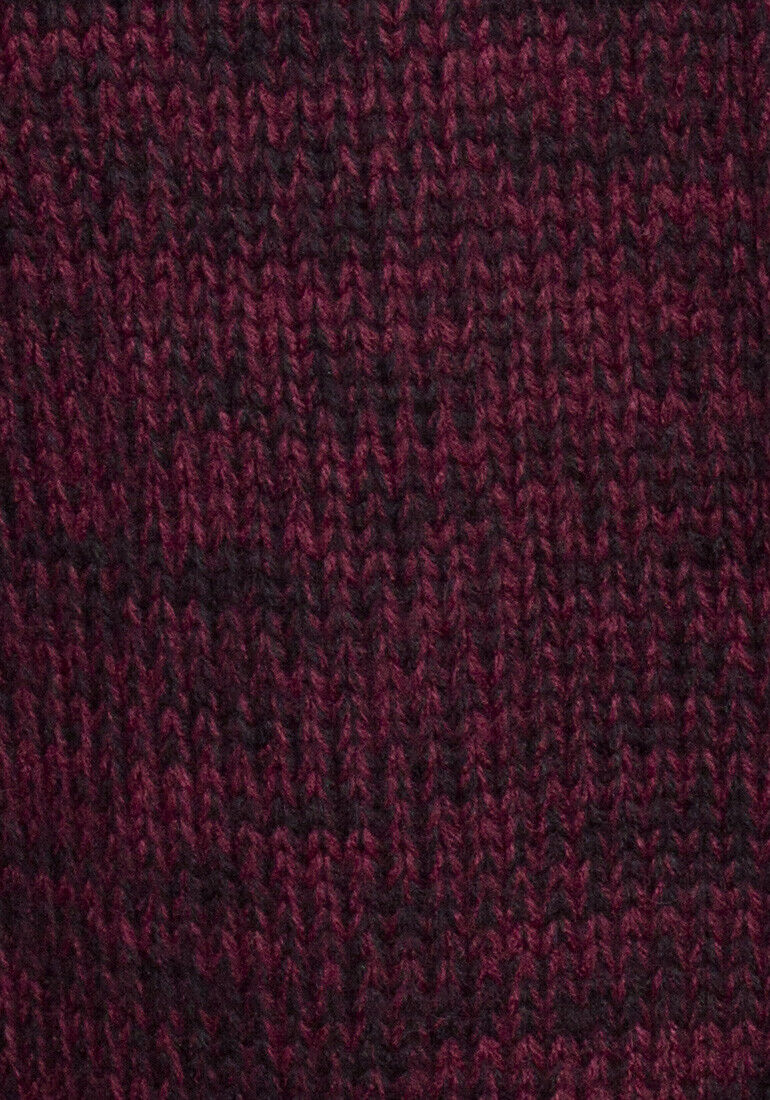 Girls Burgundy Gauge Ribbed knitted Long sleeve Jumper