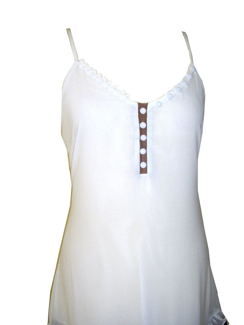 Beige Chiffon Strappy Dress