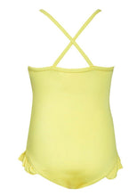 Load image into Gallery viewer, Girls Minion Yellow Multi All in one Swimming Costume
