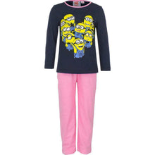 Load image into Gallery viewer, Black &amp; Pink Minions 2 Piece Pyjamas Set
