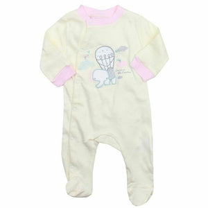 Bonjour Bebe 2piece Pastel Elephant Sleepsuits
