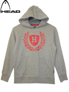 Boys Grey Head Brand Hoodie Sweatshirt