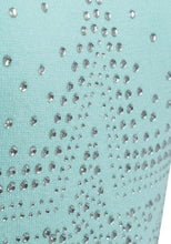 Load image into Gallery viewer, Mint Roll Neck Ribbed Knitted Star Embellished Jumper
